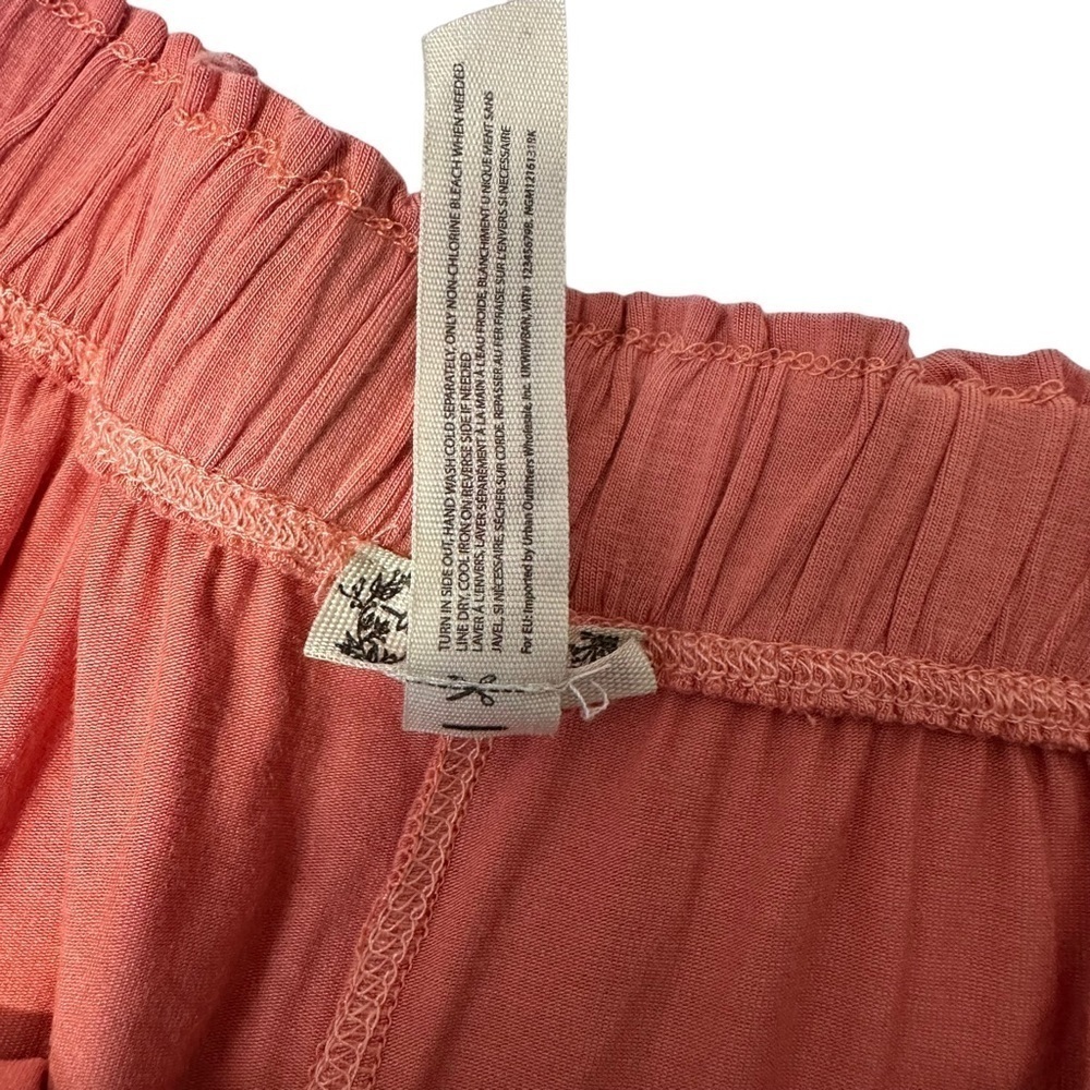 Free People Essential Knit Pajamas in the color Lipgloss (Peach) NWT - Picture 16 of 16